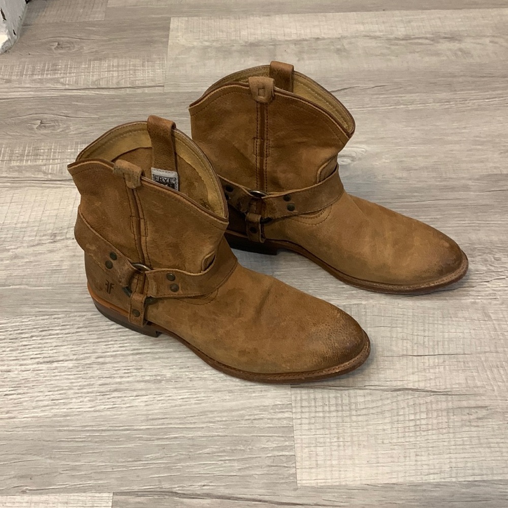 Frye Western Ankle Boots